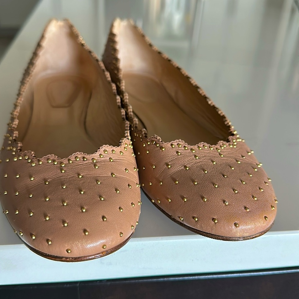 Chloé Leather Flats - Picture 10 of 14